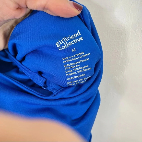 Girlfriend Collective Blue Dress - Picture 7 of 11